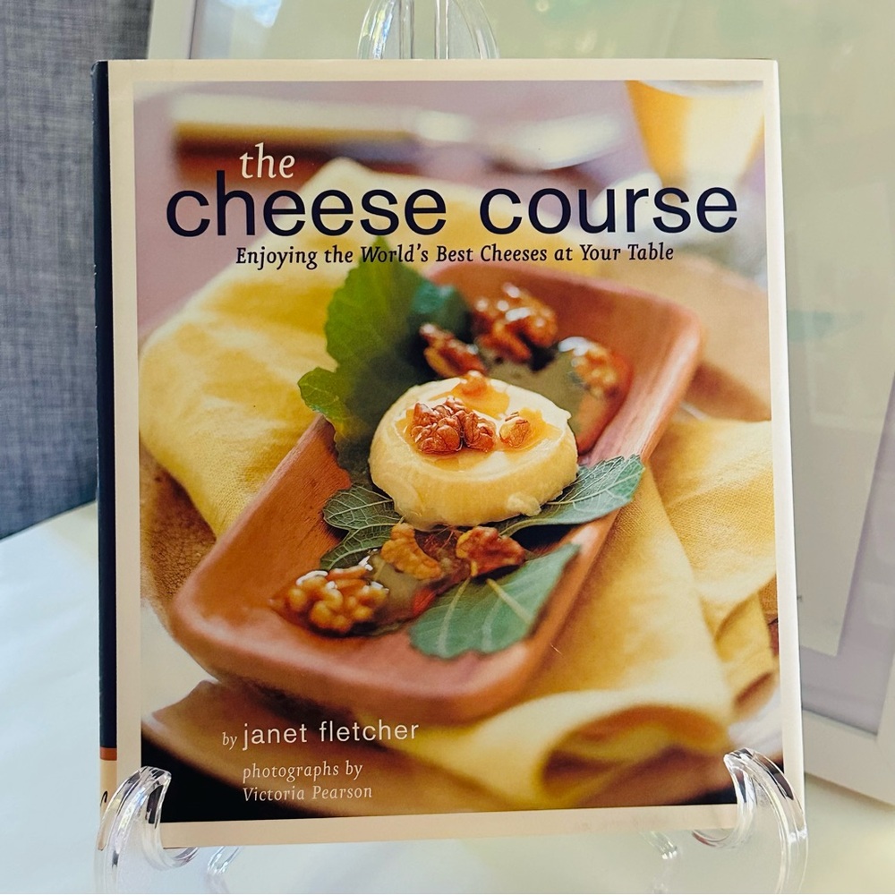 the cheese course Hardcover Recipe Cheese Pairings Book